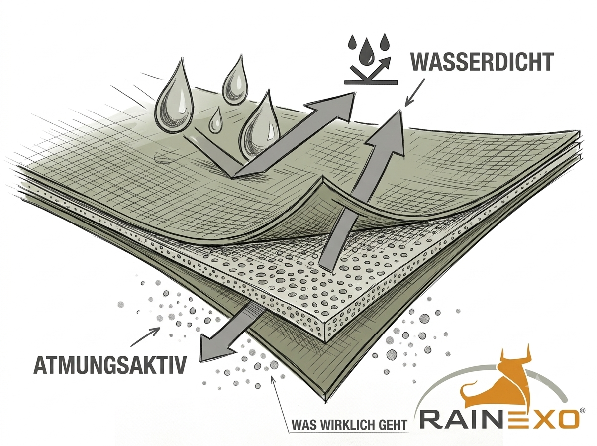 Abdeckplane wasserdicht atmungsaktiv: was wirklich geht