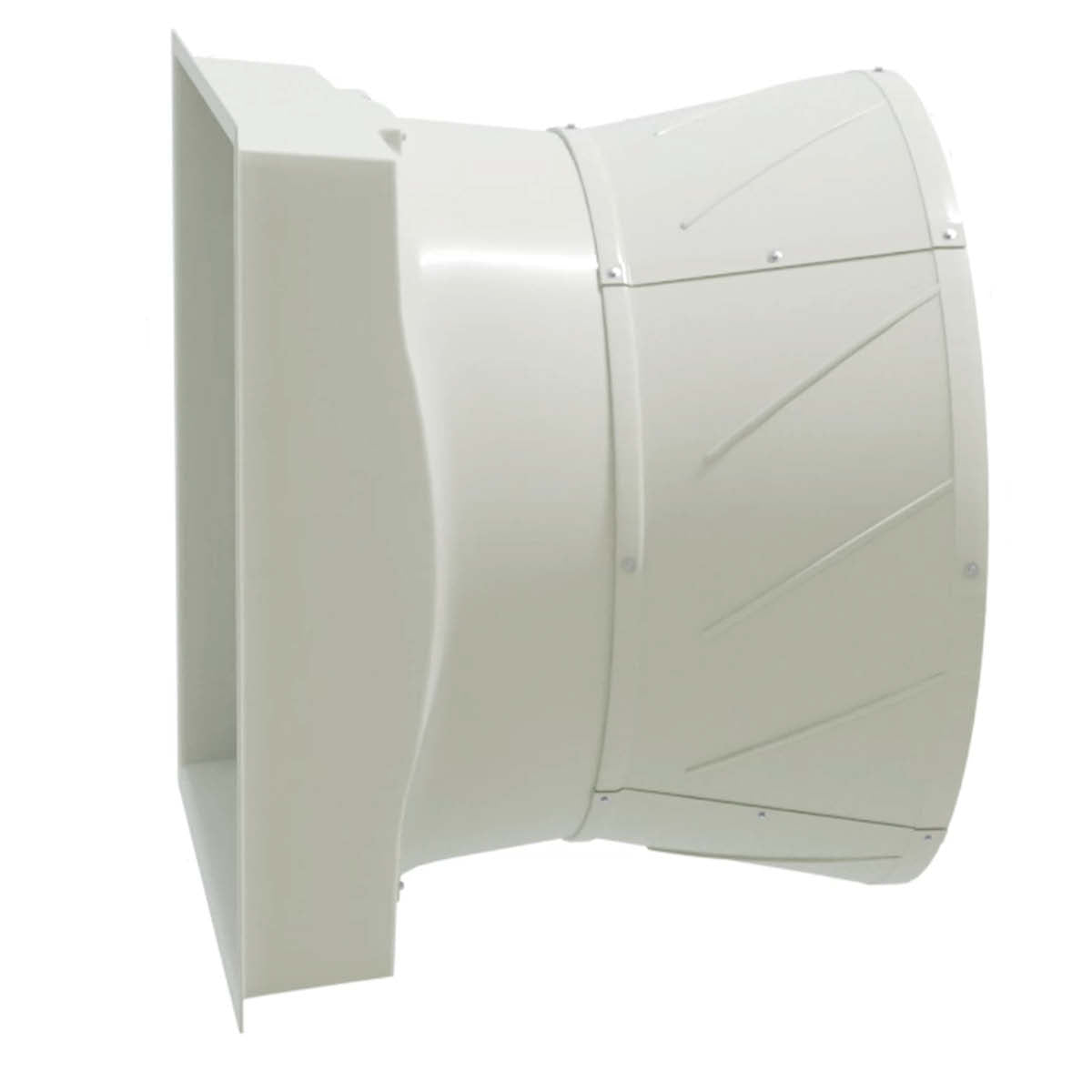 TKC FRP - Profi Hochleistungsventilator, Abluftventilator aus GFK, FRP & Edelstahl, 48.000 m³/h