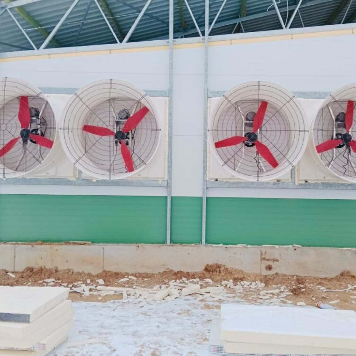TKC FRP - Profi Hochleistungsventilator, Abluftventilator aus GFK, FRP & Edelstahl, 48.000 m³/h