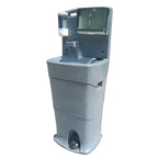 Mobile Handwaschstation WASHPORT, Waschbecken mit Frisch- & Abwassertank