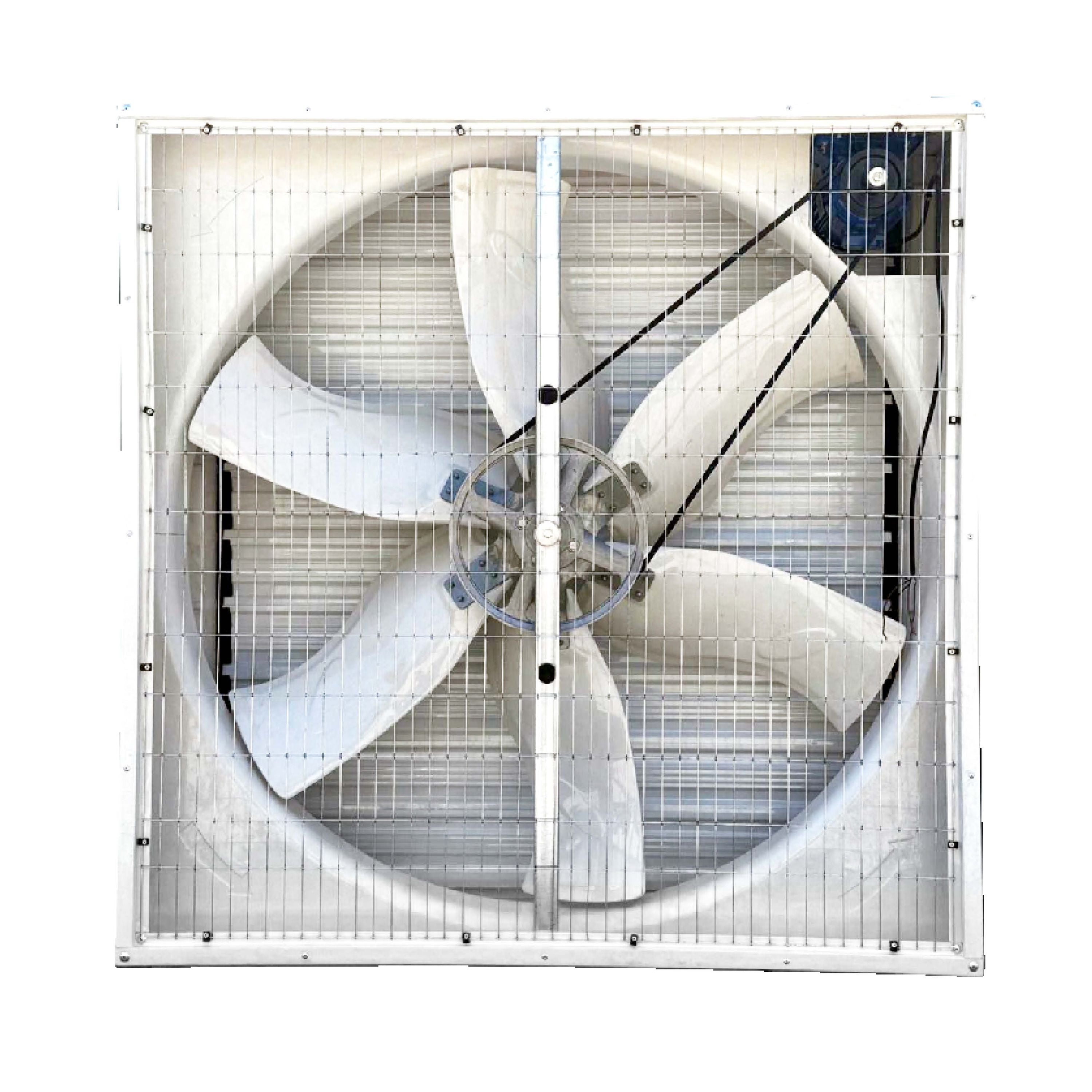 TKZM FRP - Profi Abluftventilator ultraleise mit automatischer Jalousie, 44.000 m³/h